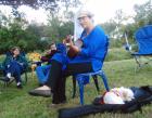 Anne Bekooy sings at Zen River Gardens